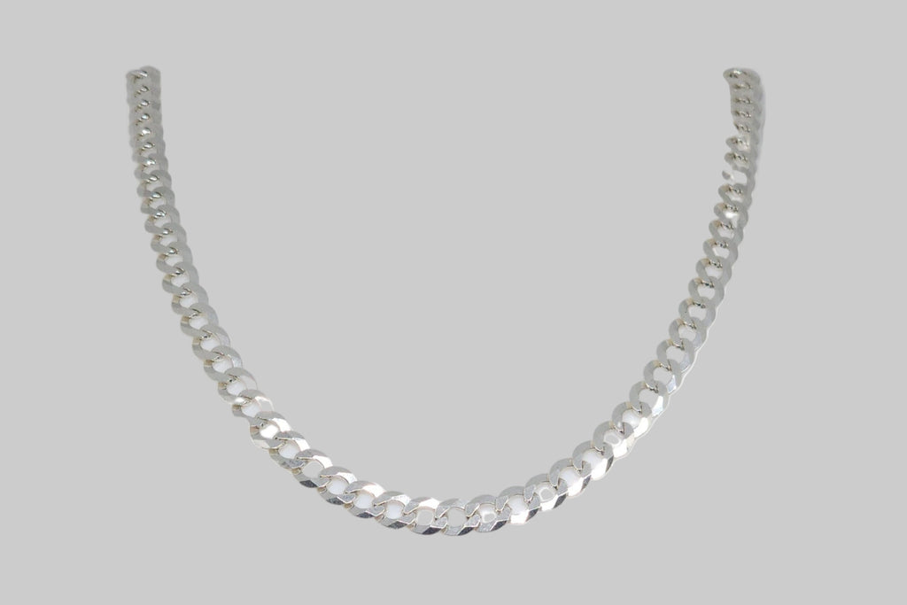 925 Silver Curb Chain
