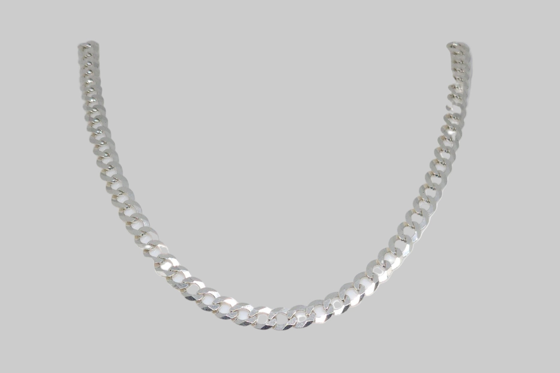 925 Silver Curb Chain